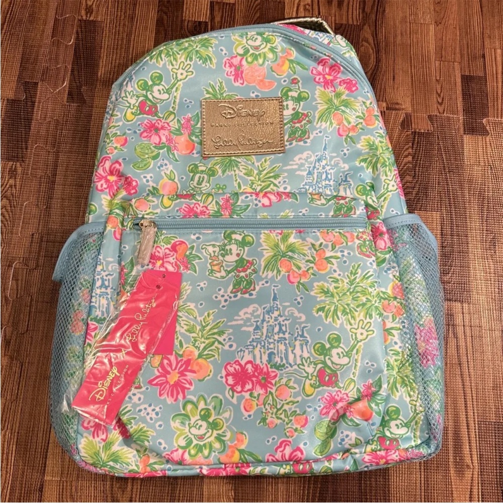Lilly Pulitzer x Disney backpack NWT